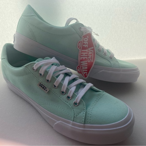 Vans Court Bay/True Shoes Woman’s 9.5 Mint Green - Picture 10 of 11